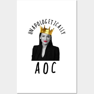 Unapologetically Notorious AOC Alexandria Ocasio-Cortez Gifts Posters and Art